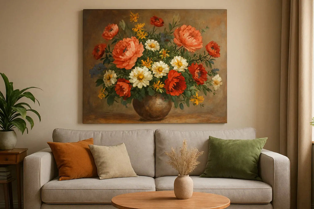 L'art des tableaux floraux : comment sublimer votre intérieur