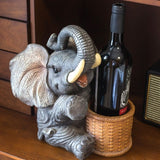 Porte bouteille éléphant