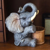 statue éléphant porte accessoire