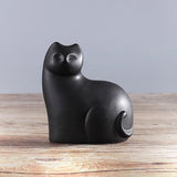 Statue Chat Céramique